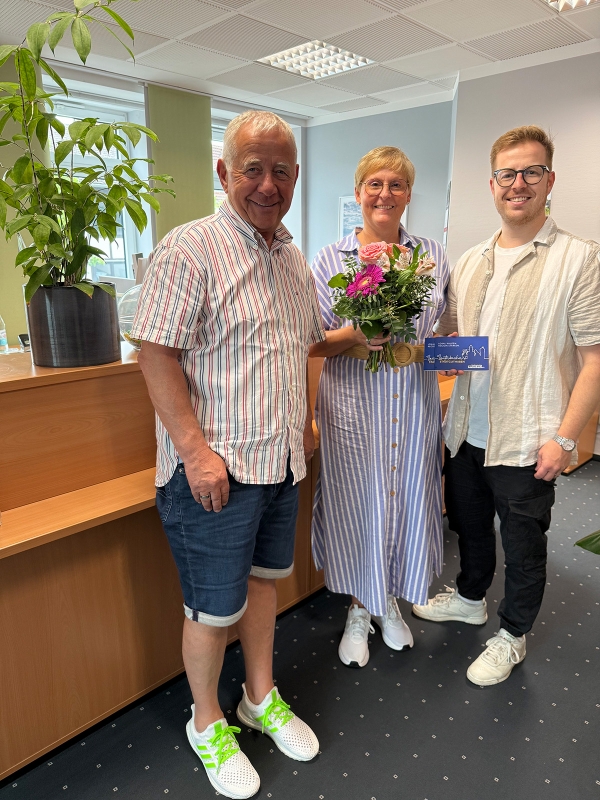 15 Jahre ein Teil von unserem Team